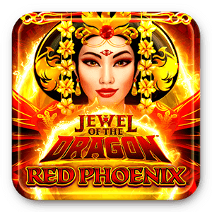 JEWEL OF THE DRAGON RED PHOENIX SLOT MACHINE