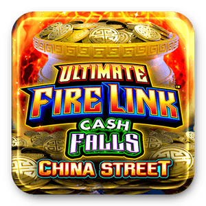 ULTIMATE FIRE LINK CASH FALLS CHINA STREET SLOT MACHINE 