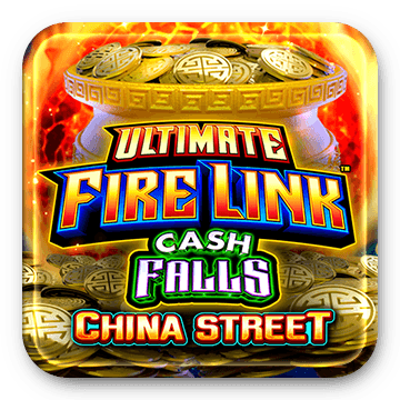 ULTIMATE FIRE LINK CASH FALLS CHINA STREET SLOT MACHINE 