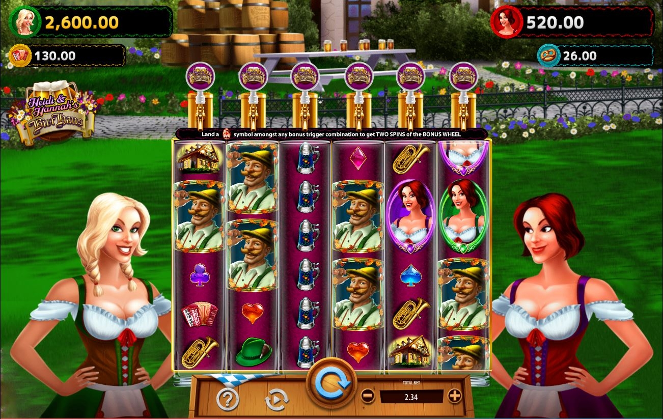 Heidi & Hannah’s Bier Haus slot machine