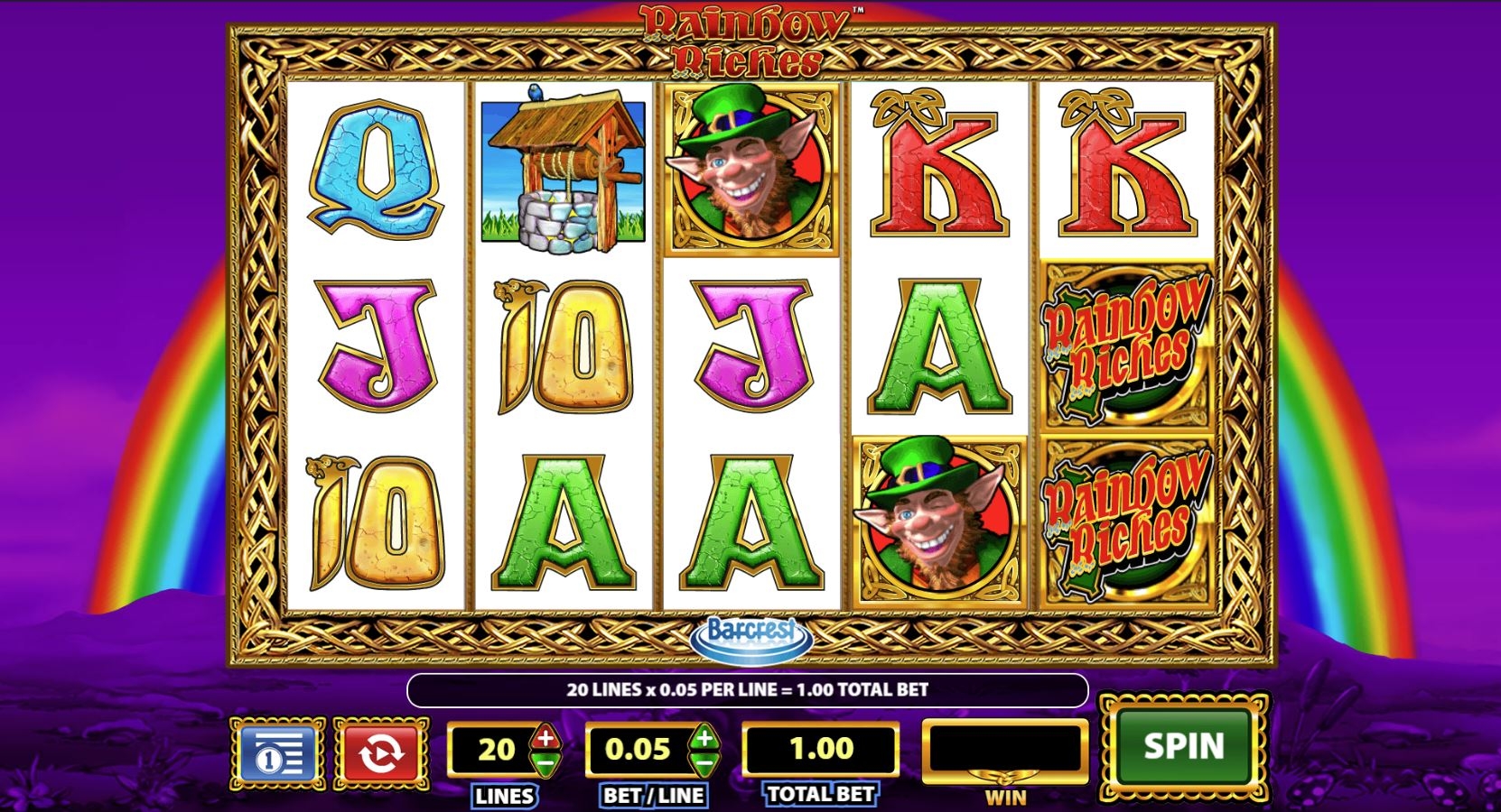 Rainbow Riches slot machine