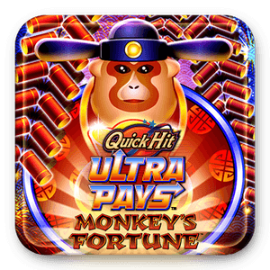 QUICK HIT ULTRA PAYS MONKEY’S FORTUNE SLOT MACHINE 